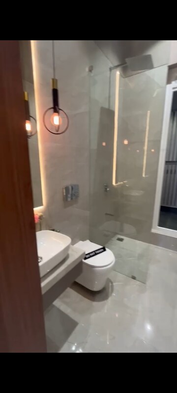 Bathroom in 3 BHK Builder Floor at Ruparel Stardom, Malad West – for Sale
