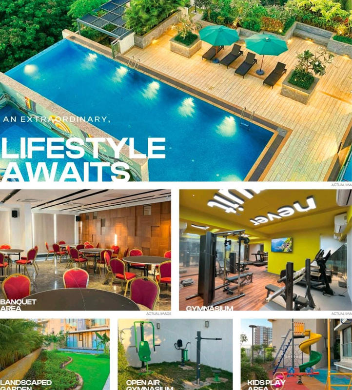 2 BHK Apartment For Sale in Naman Habitat