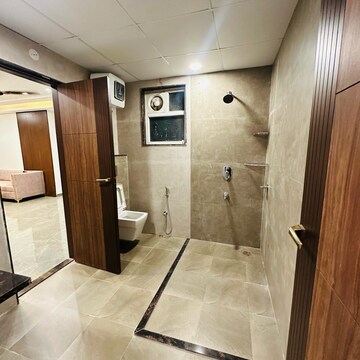 Bathroom in 3 BHK Apartment at Vaishali Nagar – for Rent