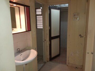 Bathroom in 1 BHK Apartment at Shreeram Darshan Phase II, Katraj – for Rent