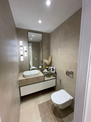 Bathroom in 4 BHK Apartment at Prabhadevi – for Sale