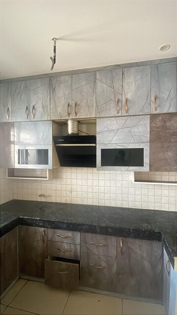 Kitchen in 3 BHK Apartment at Landcraft Golf Links, Pandav Nagar – for Rent