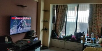 Living Room in 1 BHK Apartment at Kharghar Sector 20 – for Rent