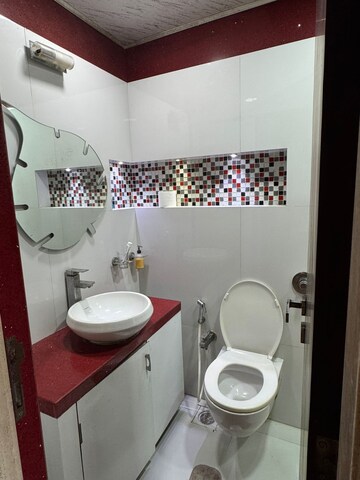 Bathroom in 2 BHK Apartment at Oshiwara Mhada, Andheri West – for Rent