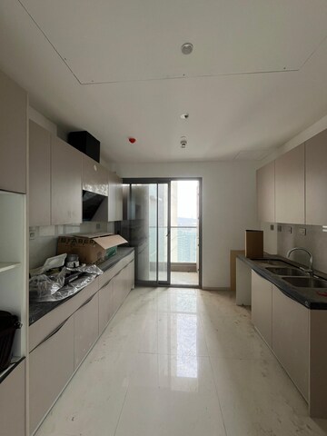 Kitchen in 4 BHK Apartment at Rustomjee Crown, Prabhadevi – for Sale