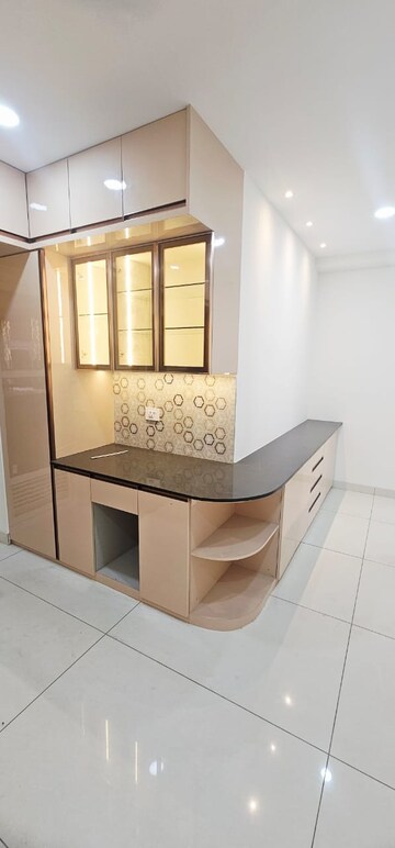 Kitchen in 4 BHK Apartment at Aparna Luxor Park, Kondapur – for Rent