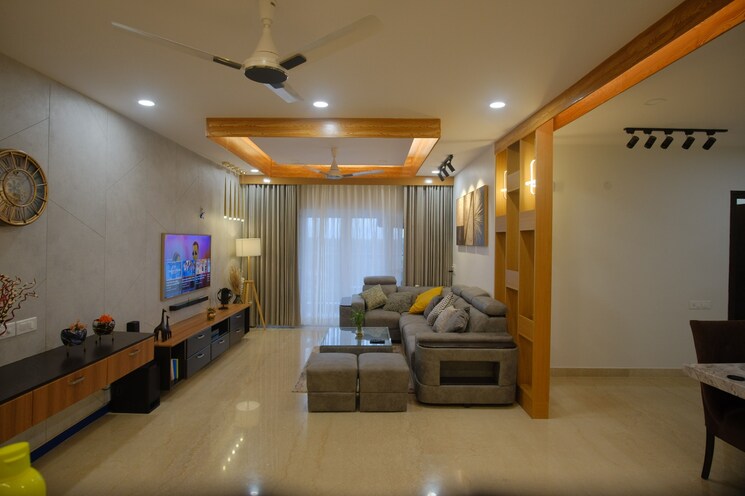 Living Room, advaitha-aksha 3 Bedroom 1969 Sq.Ft. Apartment In Koramangala Bangalore 8952523