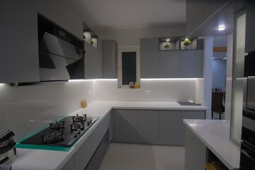 Kitchen in 3 BHK Apartment at Advaitha Aksha, Koramangala – for Sale
