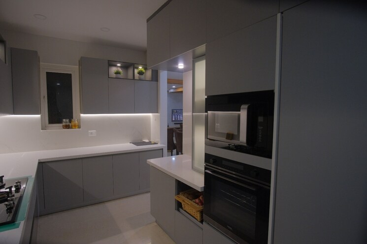 Kitchen, advaitha-aksha 3 Bedroom 1969 Sq.Ft. Apartment In Koramangala Bangalore 8952523