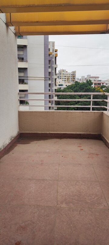 Balcony in 3 BHK Apartment at Om Aishwarya Residency, Wakad – for Rent