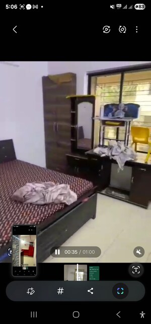 Bedroom in 1 BHK Apartment at Manik Moti, Satara Road – for Sale