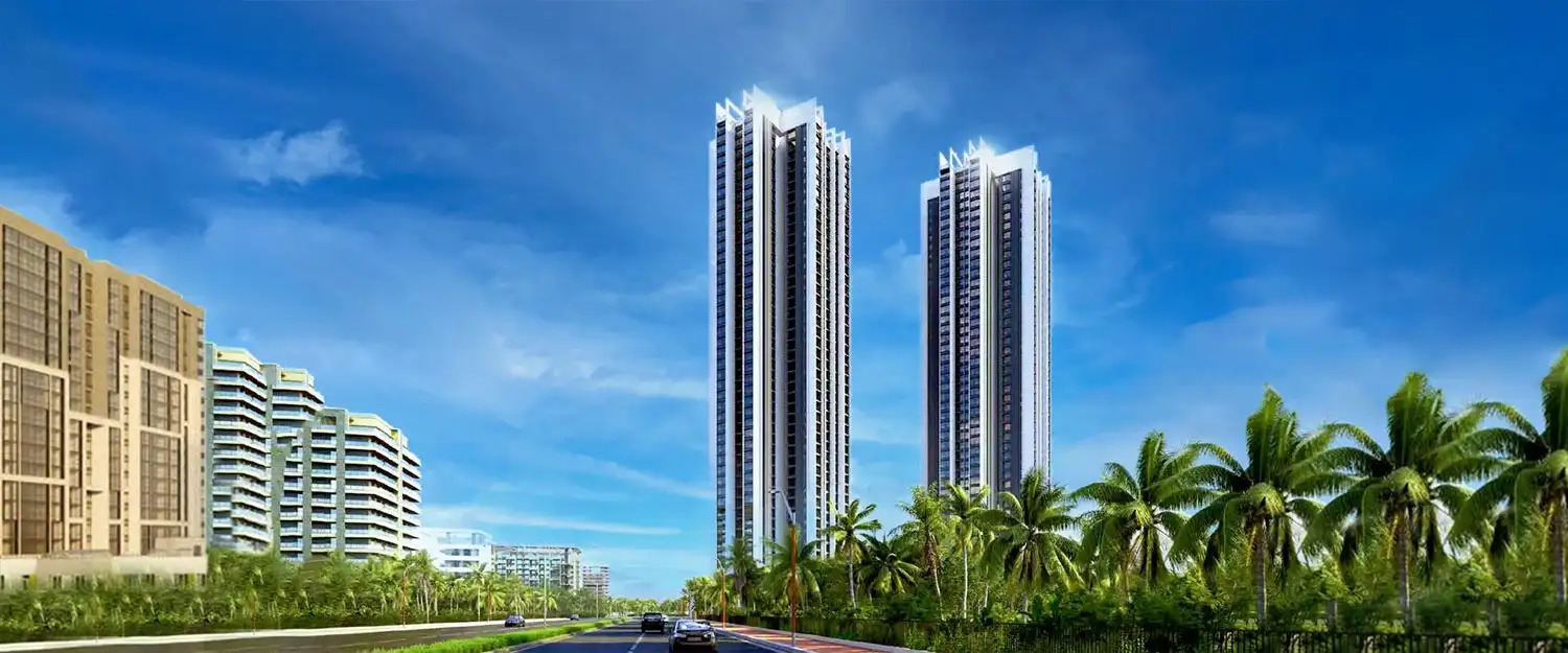 3 BHK + Servant Room Apartment For Sale in Rustomjee Crown