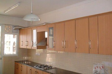 Kitchen in 3 BHK Apartment at DLF Westend Heights, Sector 53 – for Rent