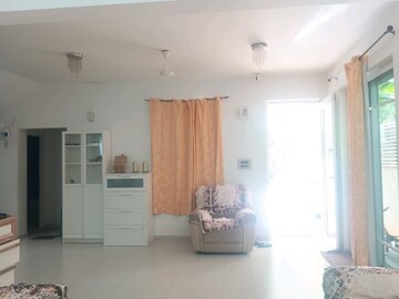 Living Room in 4 BHK Villa at Babukhan Lakefront, Kokapet – for Rent