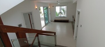 Staircase in 4 BHK Villa at Babukhan Lakefront, Kokapet – for Rent