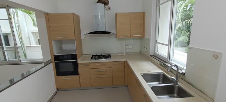 Kitchen, babukhan-lakefront 4 Bedroom 3400 Sq.Ft. Villa In Kokapet Hyderabad 8952655