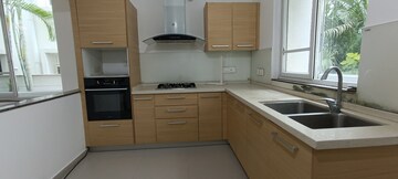 Kitchen in 4 BHK Villa at Babukhan Lakefront, Kokapet – for Rent