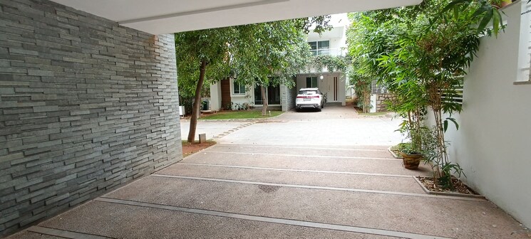  Parking, babukhan-lakefront 4 Bedroom 3400 Sq.Ft. Villa In Kokapet Hyderabad 8952655