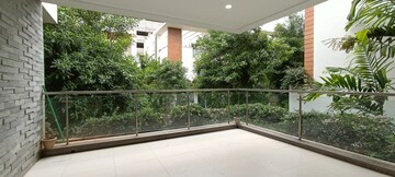 Balcony in 4 BHK Villa at Babukhan Lakefront, Kokapet – for Rent