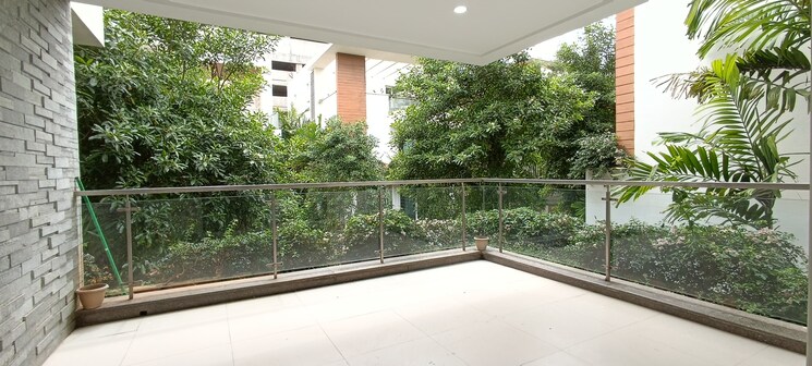 Balcony, babukhan-lakefront 4 Bedroom 3400 Sq.Ft. Villa In Kokapet Hyderabad 8952655