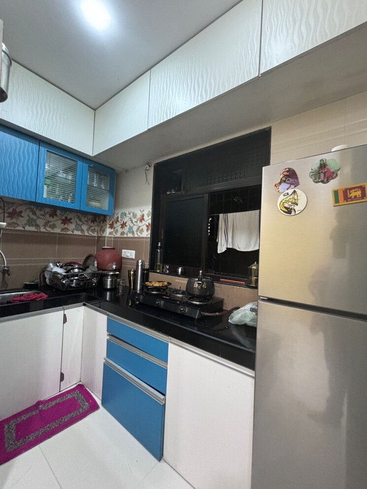 Kitchen, velocity-hill-spring 1 Bedroom 425 Sq.Ft. Apartment In Ghodbunder Road Thane 8952681
