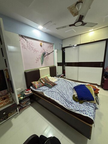 Master Bedroom in 1 BHK Apartment at Velocity Hill Spring, Ghodbunder Road – for Rent