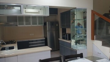 Kitchen in 4 BHK Villa at Babukhan Lakefront, Kokapet – for Rent
