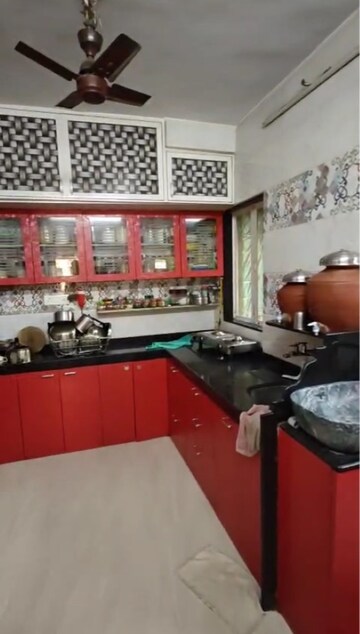Kitchen in 2 BHK Apartment at Shantinagar CHS, Mira Road – for Sale