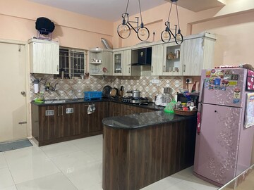 Kitchen in 3 BHK Apartment at Splendid Elite, Haralur Road – for Sale
