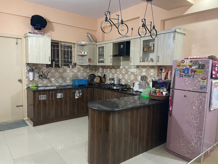 Kitchen, splendid-elite 3 Bedroom 1536 Sq.Ft. Apartment In Haralur Road Bangalore 8814302