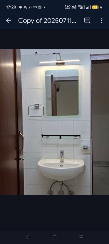 Bathroom in 3 BHK Builder Floor at Uday Park – for Rent