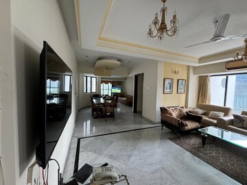 Living Room in 4 BHK Apartment at Prabhadevi – for Sale