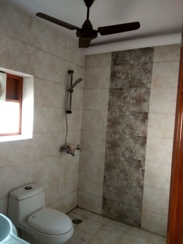Bathroom in 3 BHK Builder Floor at Jangpura – for Rent