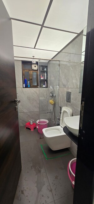 Bathroom in 2 BHK Apartment at Tilak Nagar Building, Tilak Nagar – for Sale