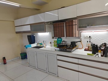 Kitchen in 2 BHK Apartment at Nakshatra Swastik Alps, Brahmand – for Rent