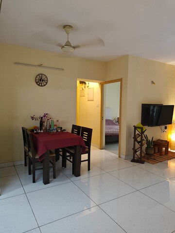 Living Room in 2 BHK Apartment at Nakshatra Swastik Alps, Brahmand – for Rent