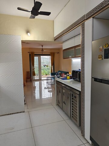 Balcony in 2 BHK Apartment at Nakshatra Swastik Alps, Brahmand – for Rent