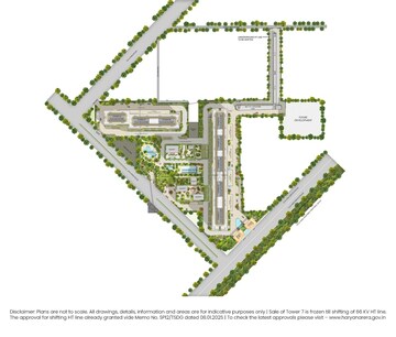 Master Plan in 3 BHK Apartment at BPTP GAIA Residences, Sector 102 – for Sale