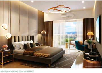 Living Room in 2 BHK Apartment at LnT Elixir Reserve, Paspoli – for Sale