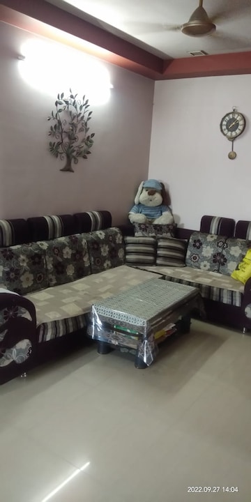 Living Room in 2 BHK Apartment at Sahaj Solarium, Vasna – for Rent