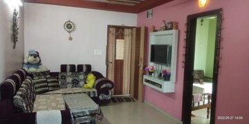 Living Room in 2 BHK Apartment at Sahaj Solarium, Vasna – for Rent