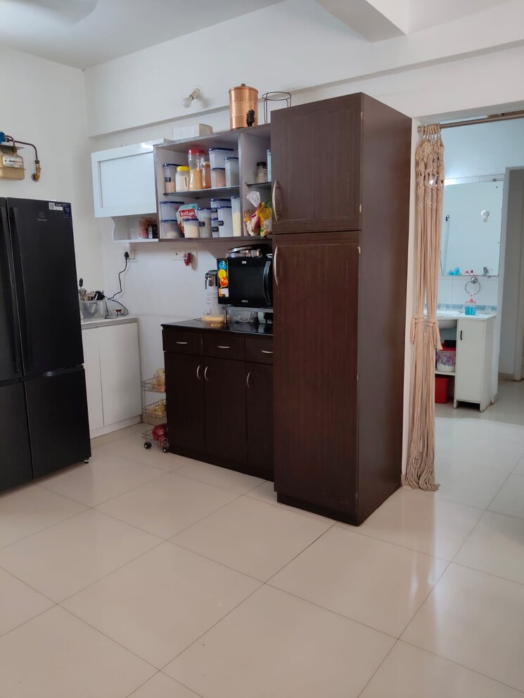 Kitchen, om-the-hillside 3 Bedroom 1368 Sq.Ft. Apartment In Bavdhan Pune 8953083
