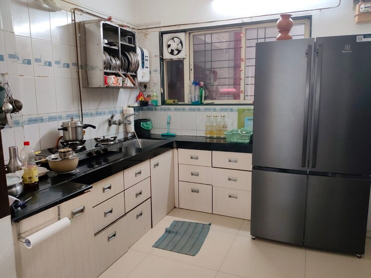 Kitchen, om-the-hillside 3 Bedroom 1368 Sq.Ft. Apartment In Bavdhan Pune 8953083