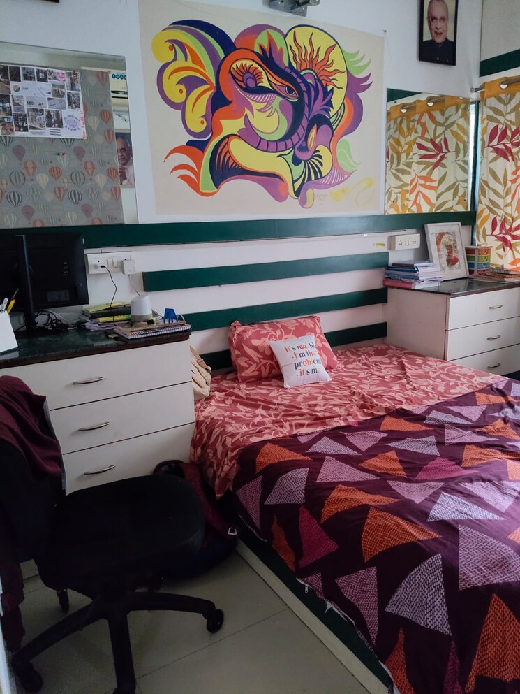 Bedroom, om-the-hillside 3 Bedroom 1368 Sq.Ft. Apartment In Bavdhan Pune 8953083