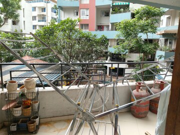 Balcony in 3 BHK Apartment at Om The Hillside, Bavdhan – for Rent