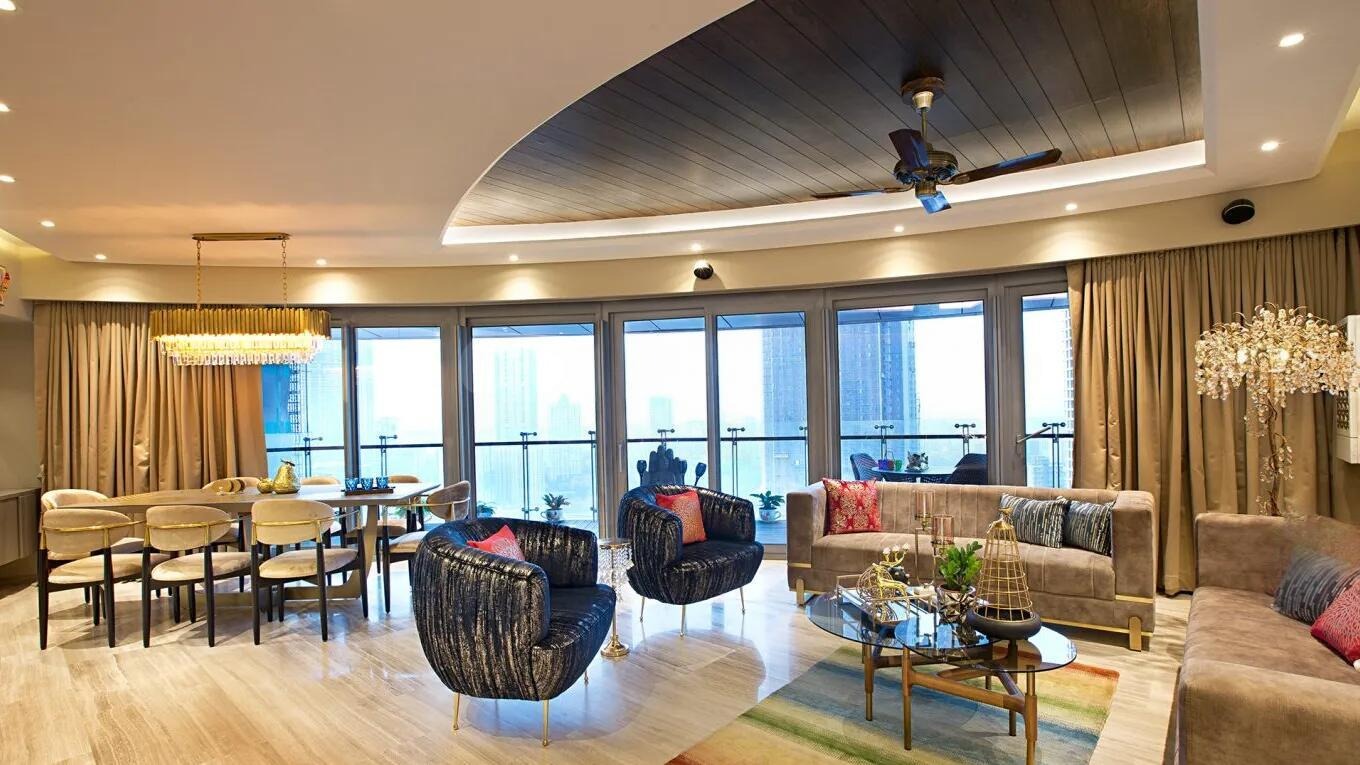 4 BHK + Servant Room Apartment For Sale in Lodha The World Towers World One Tier 3 Trinity