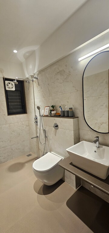 Bathroom in 3 BHK Apartment at Venkatesh Skylife, Vadgaon Budruk – for Sale