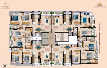 3 BHK Apartment For Sale in Gurukrupa Vyom, Gulmohar Colony