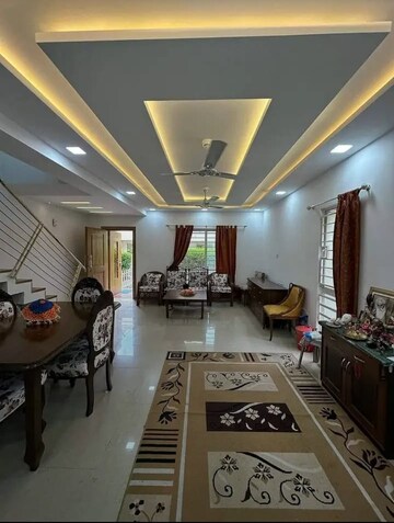 2 BHK Villa – Entrance View at Clover Highlands Row House, Kondhwa - for Rent