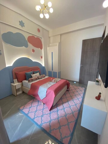 Bedroom in 3.5 BHK Builder Floor at Smart World Gems, Sector 89 – for Rent